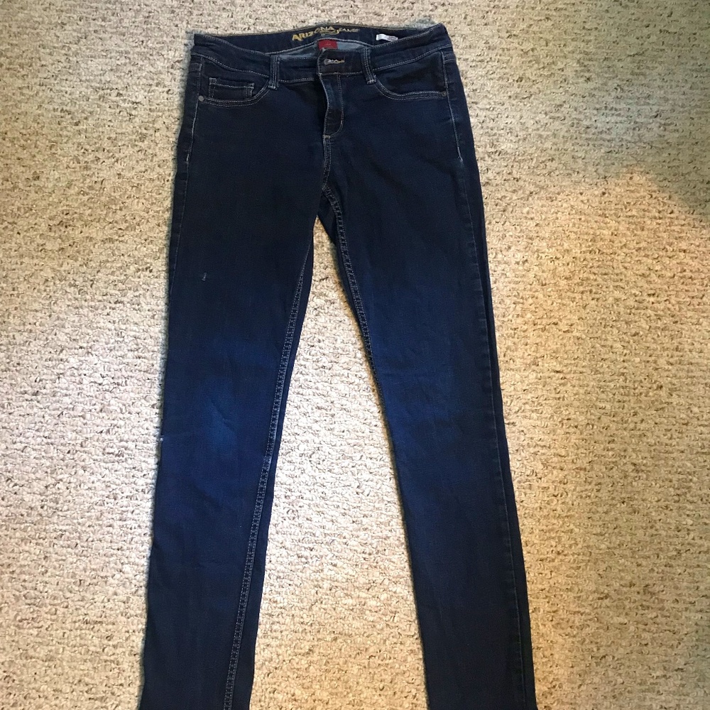 Dark Wash Arizona Jeans Size 7 Long